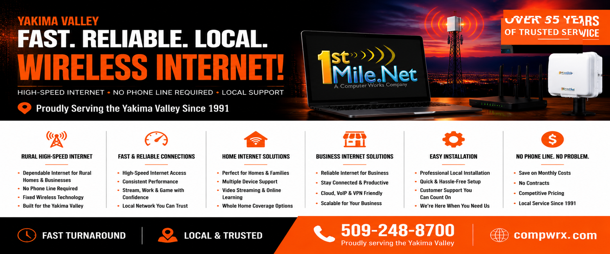 Wireless internet